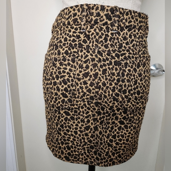 Vintage 90s Cheetah Mini Skirt - Picture 5 of 10